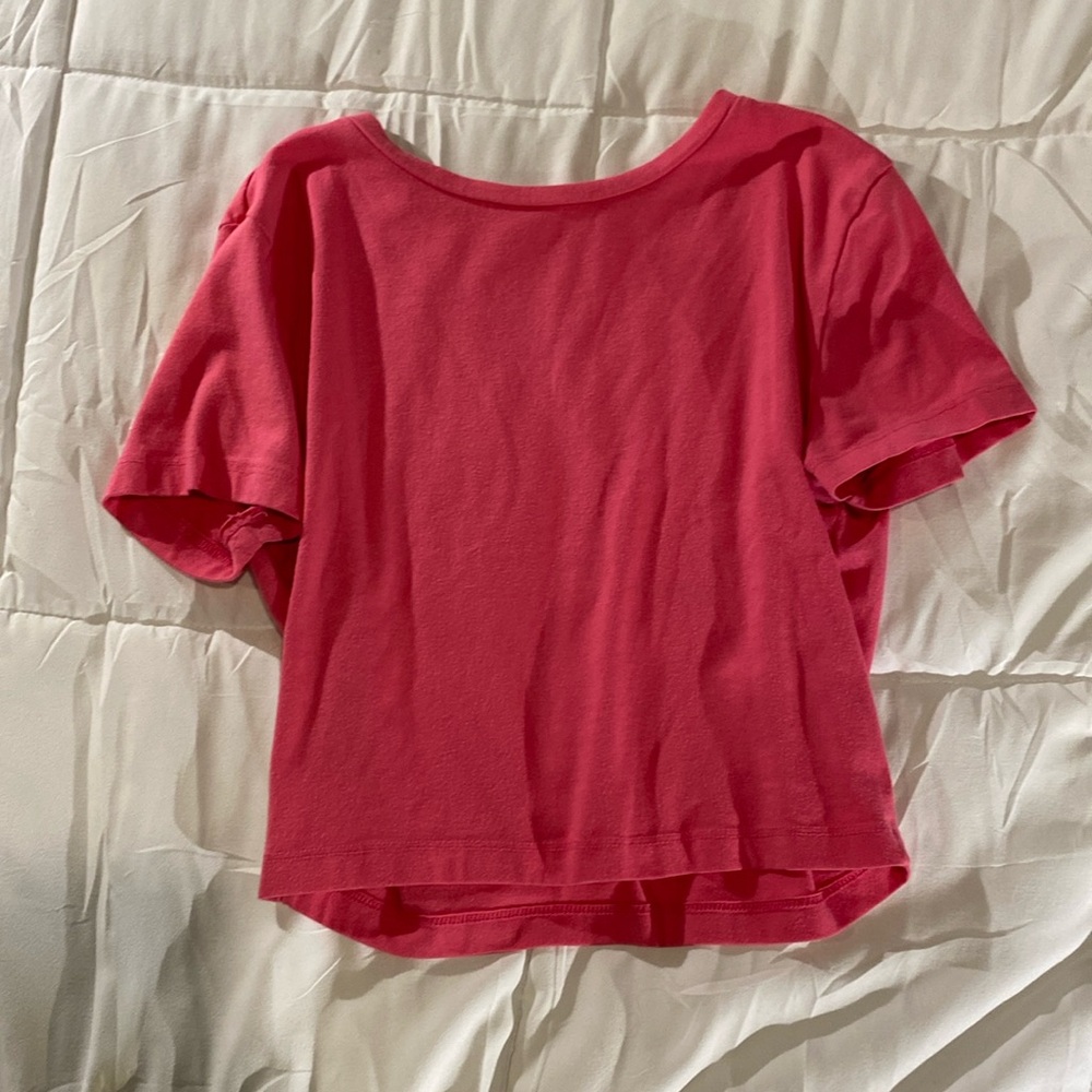 Wild Fable Hot pink baby tee